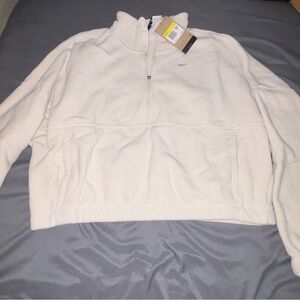 Nike Cream Half-Zip Fleece